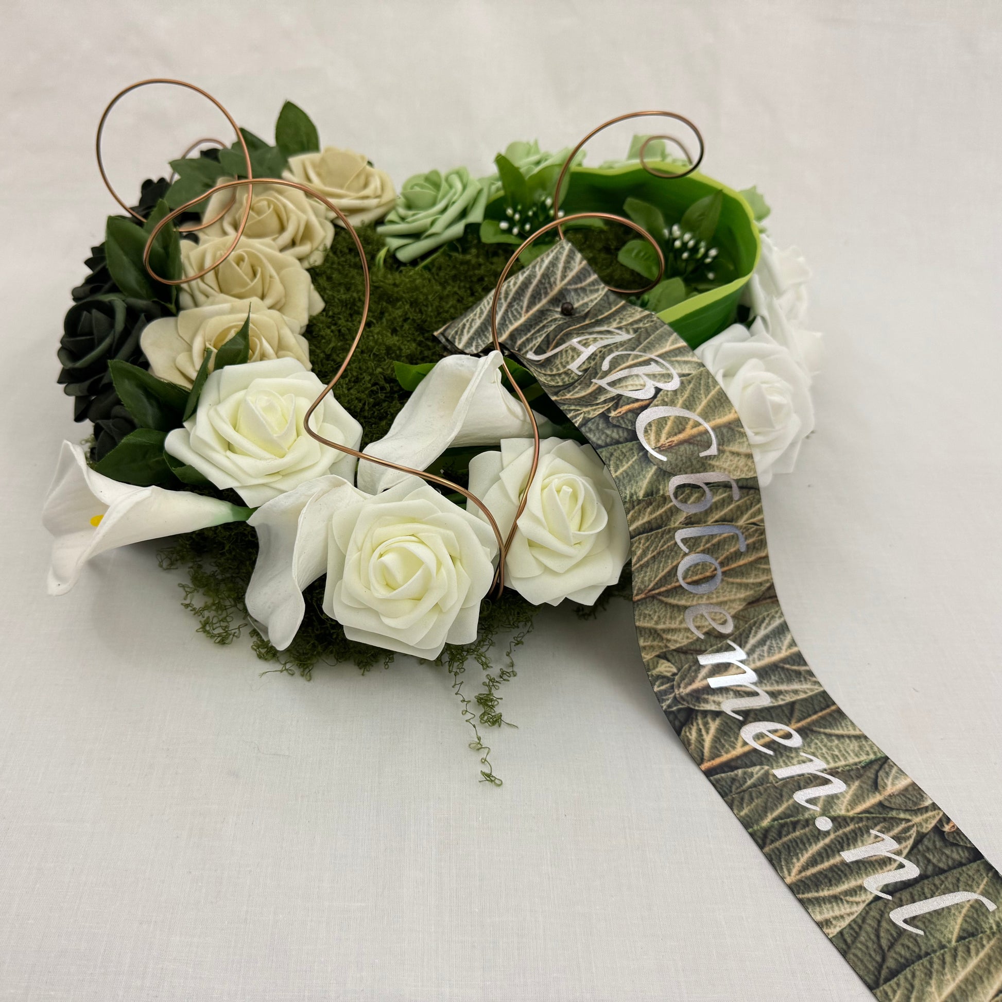 rouwhart groen bestellen