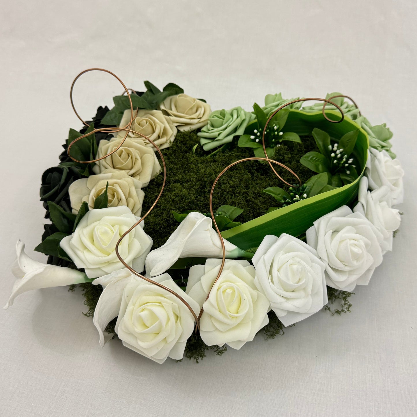 rouwhart groen bestellen