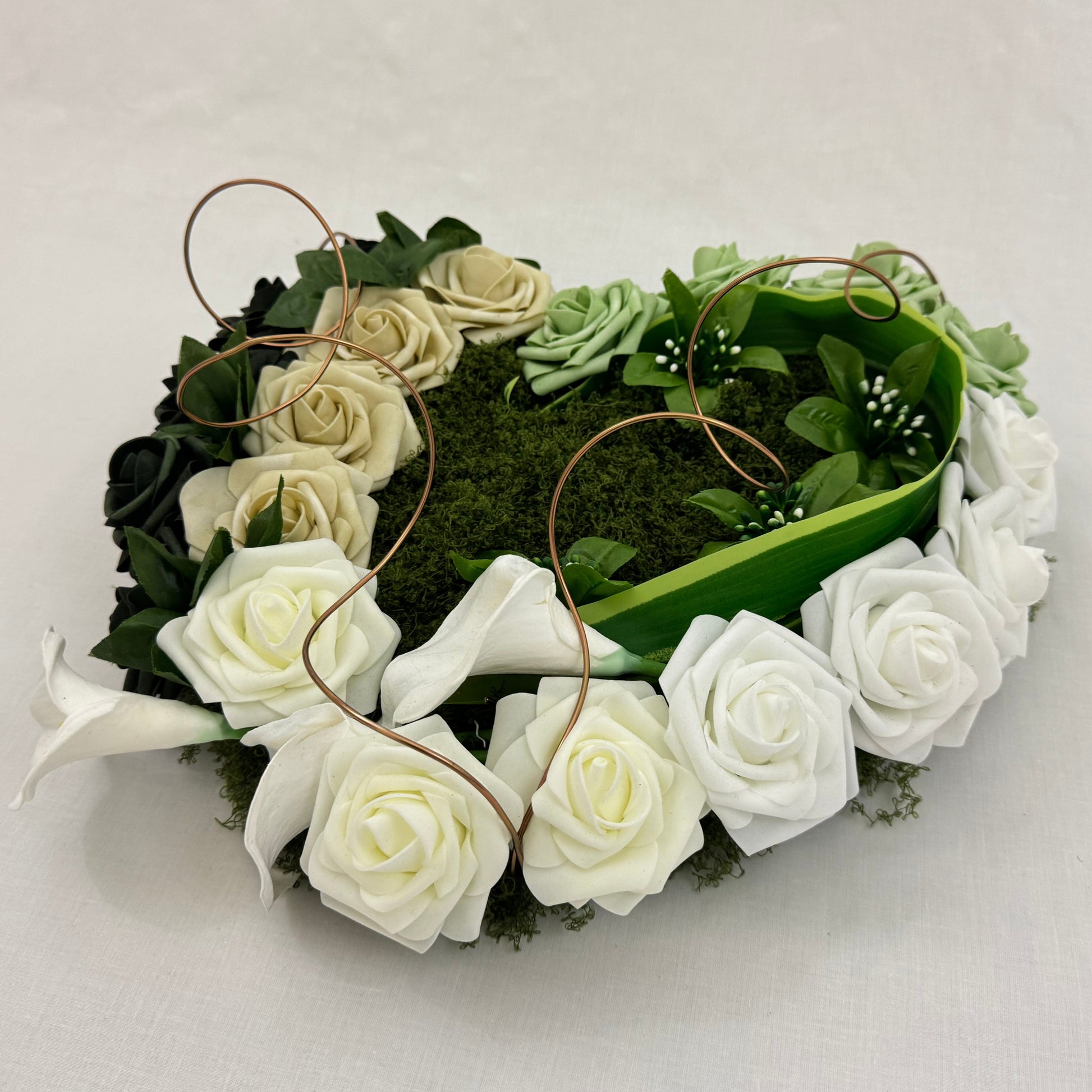 rouwhart groen bestellen