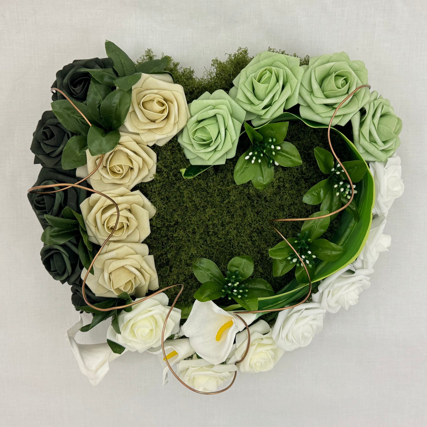 rouwhart groen bestellen