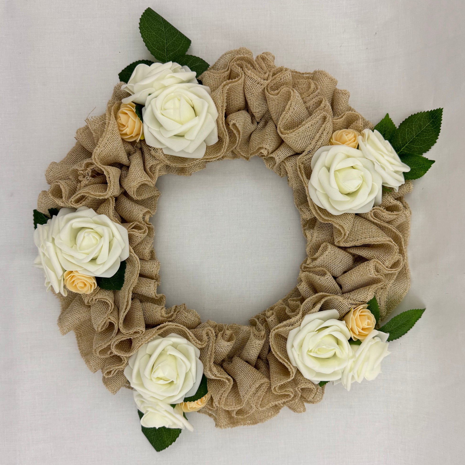 duurzame rouwkrans juten