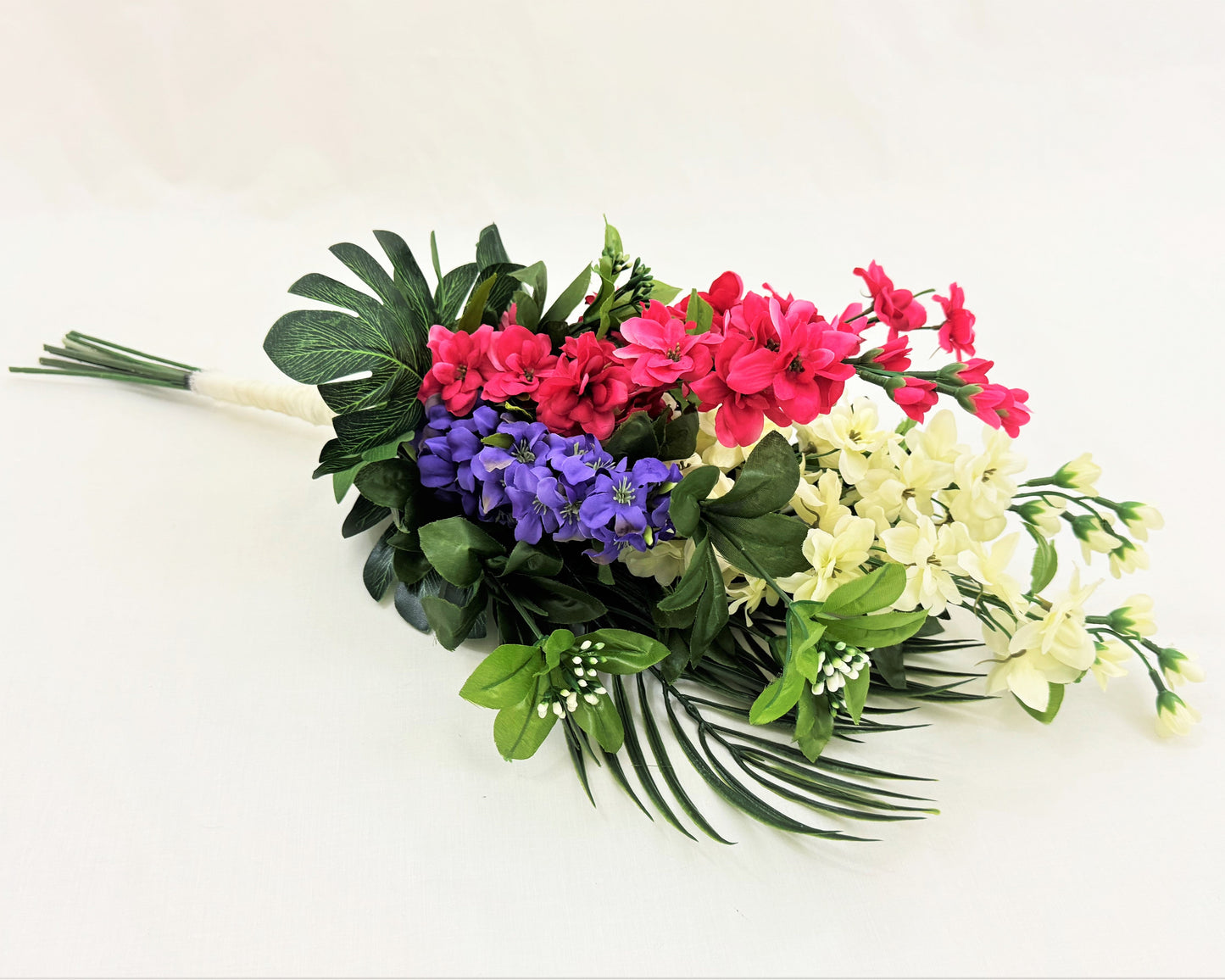 bloemstukken zijde ridderspoor