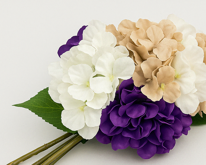 rouwboeket hortensia