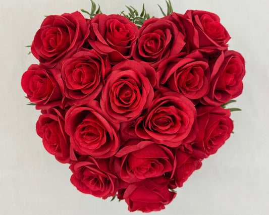 rood rouwhart bestellen