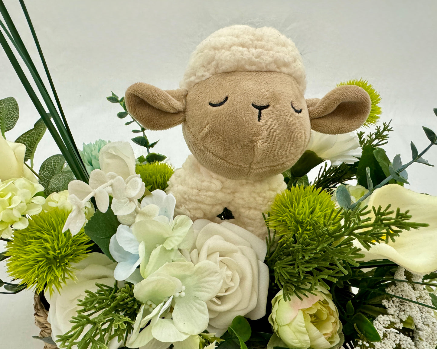 Kinderrouwstuk in mand - Bologna