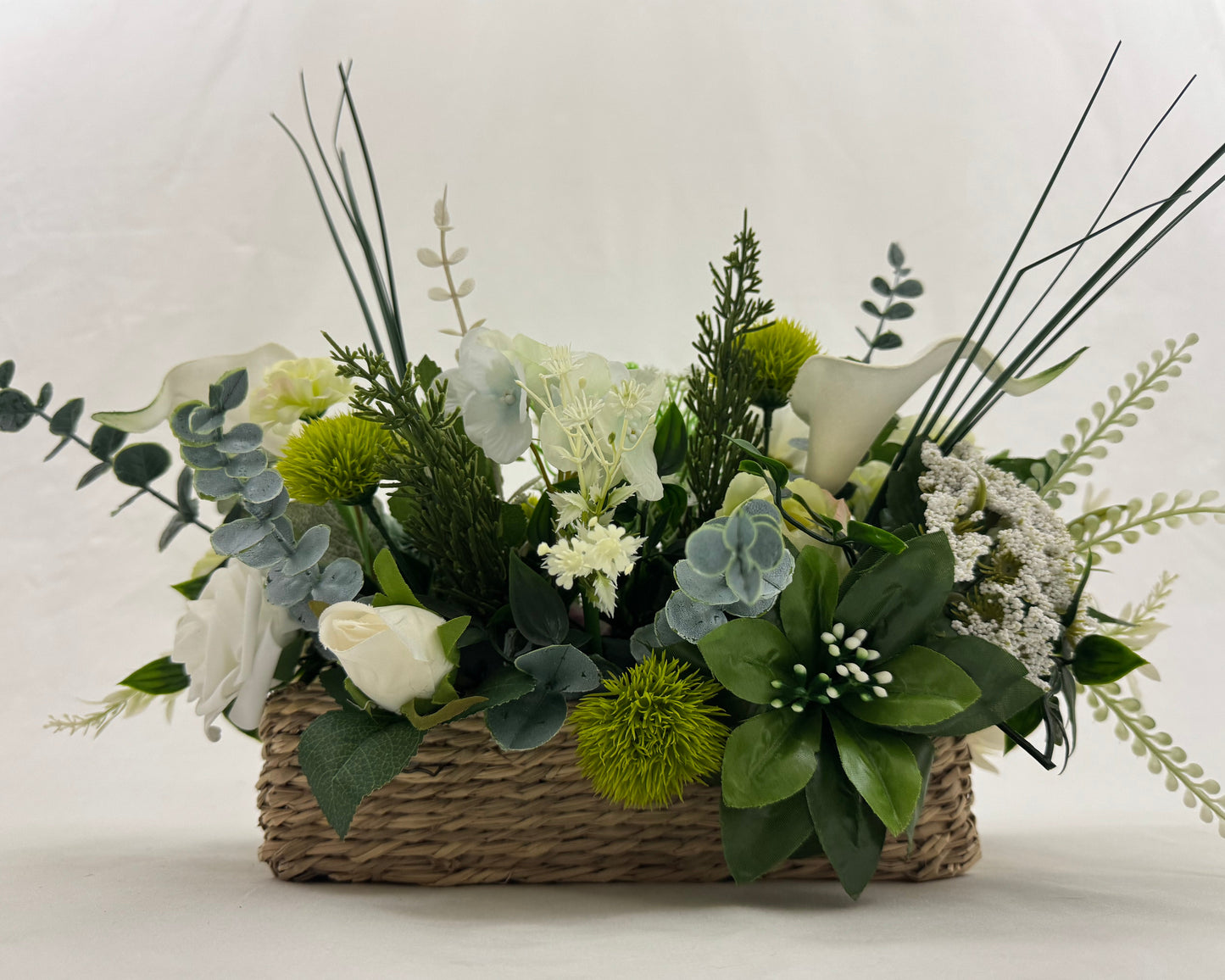 Rouwstuk in mand - Bologna