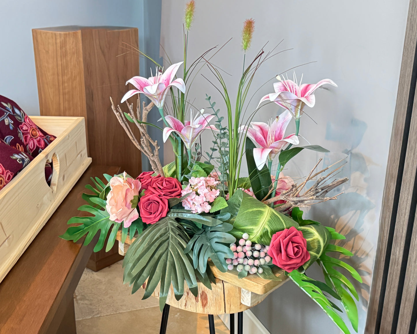 Rouwstuk Carcia in Benninkhuys uitvaartcentrum