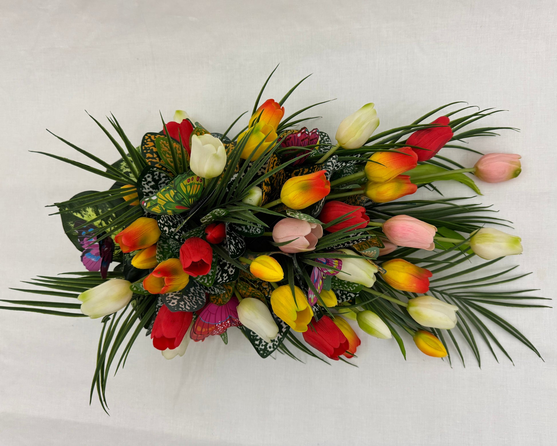 Rouwboeket met tulpen bestellen