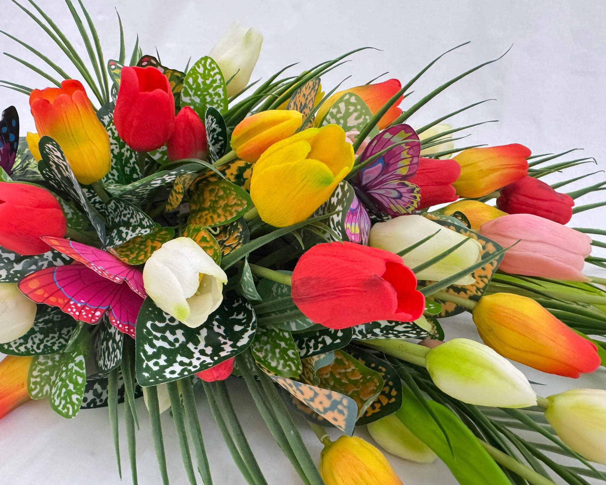 rouwboeket met tulpen bestellen