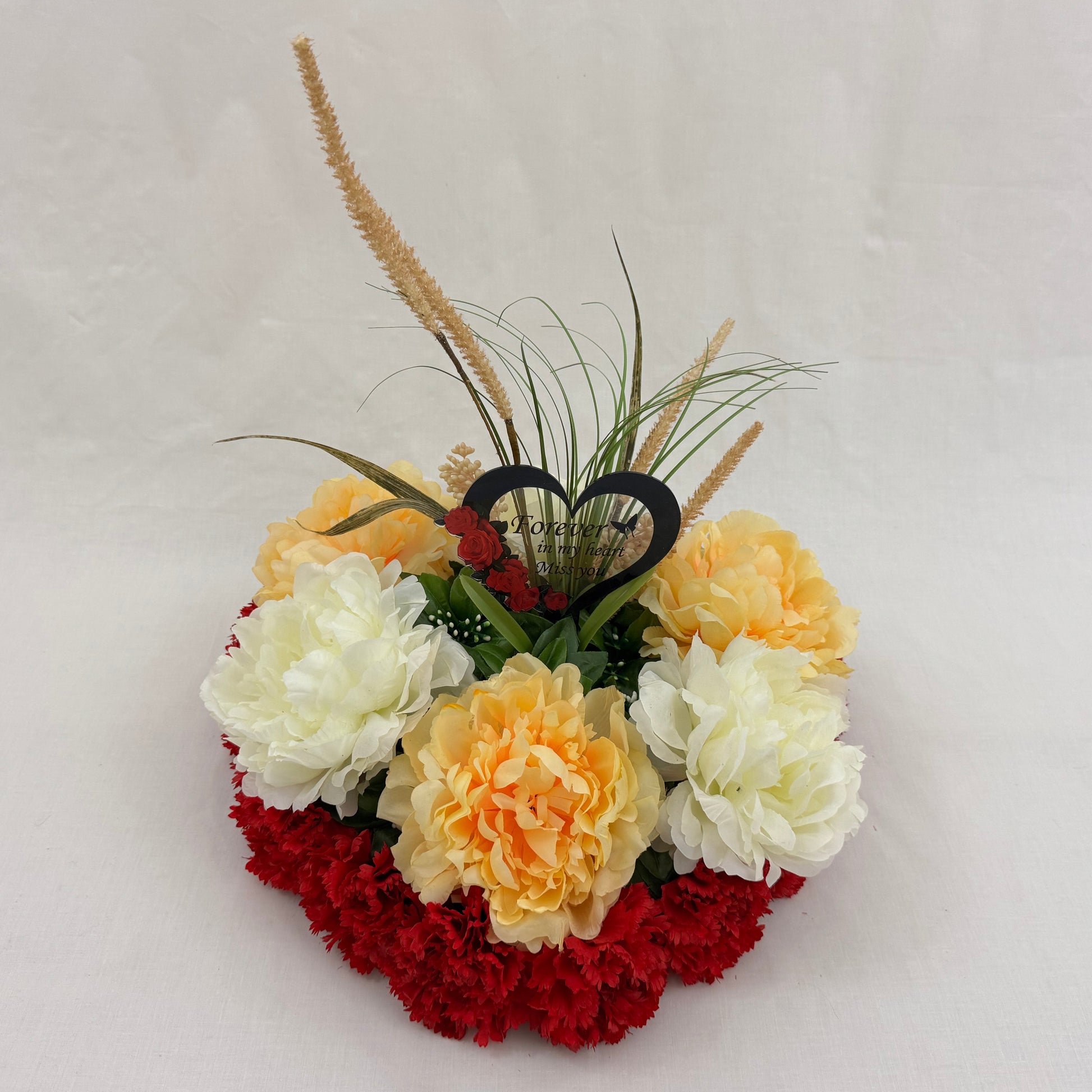 meerkleurig rouwhart bestellen